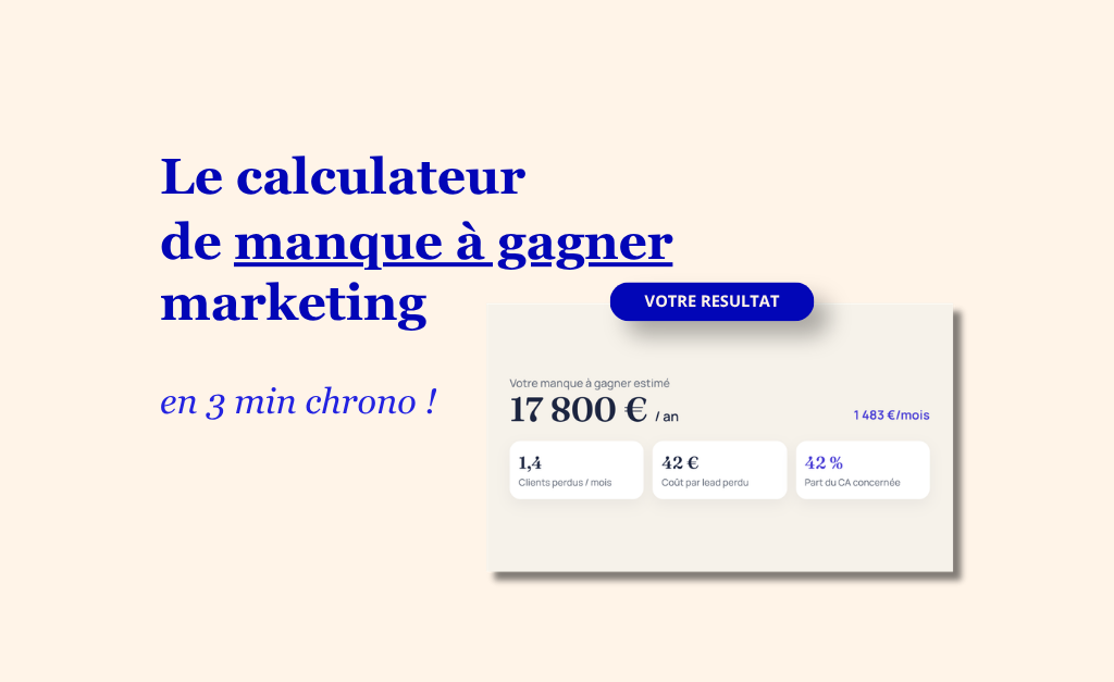 le calculateur de manque à gagner